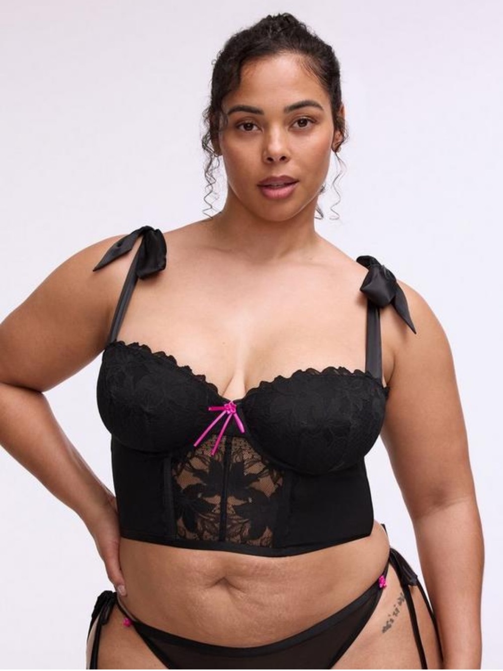 NWT Torrid Mesh and Lace Bustier